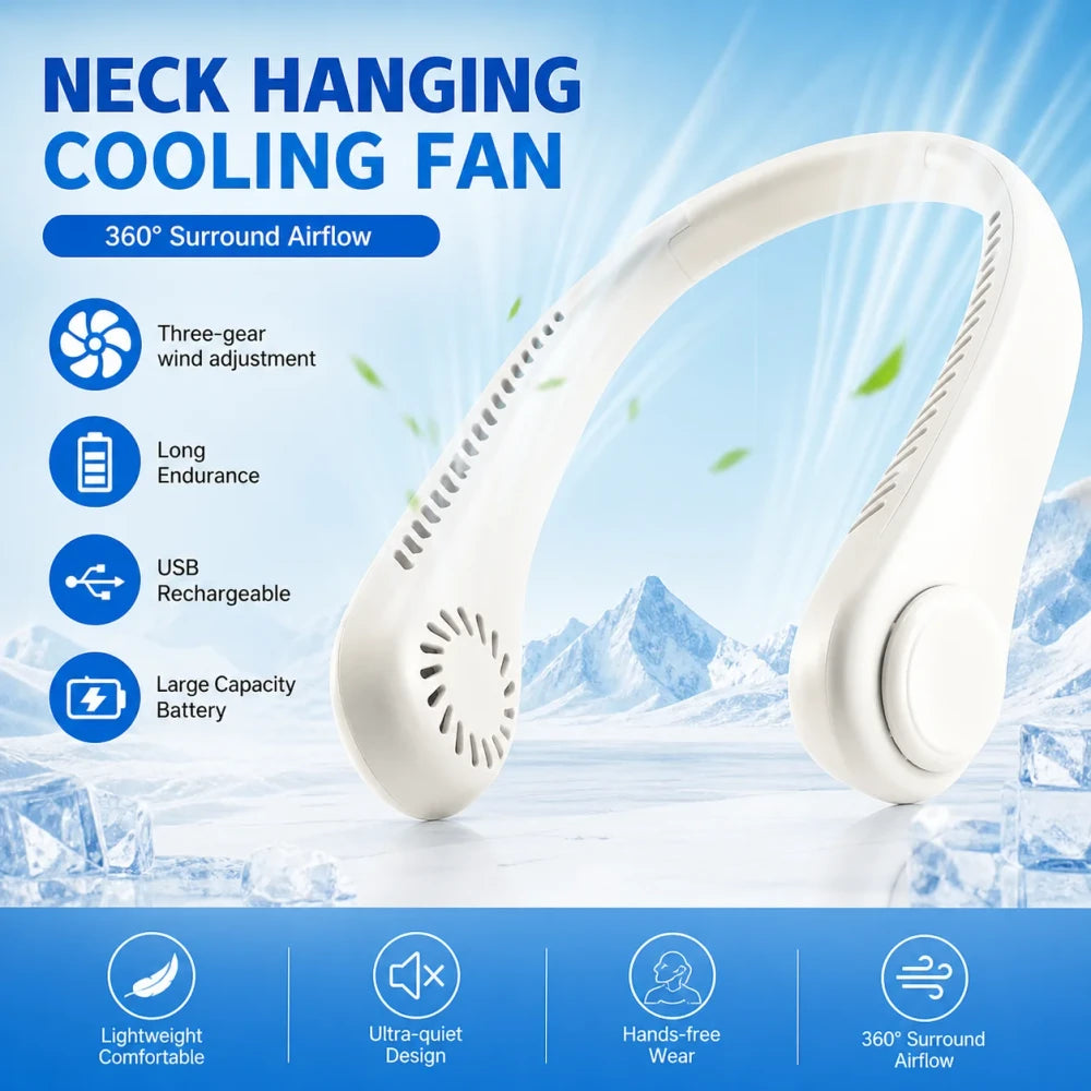 Mini Bladeless Neck Fan