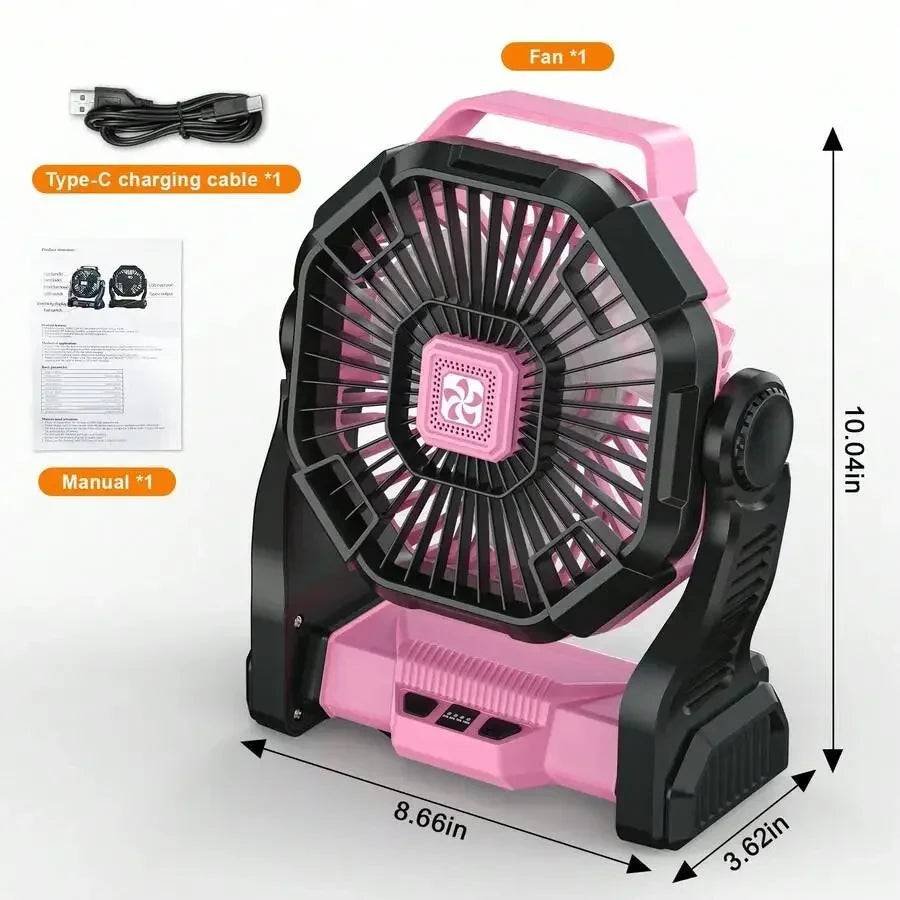 Battery Powered Fan Lantern