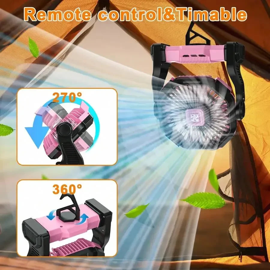 Battery Powered Fan Lantern