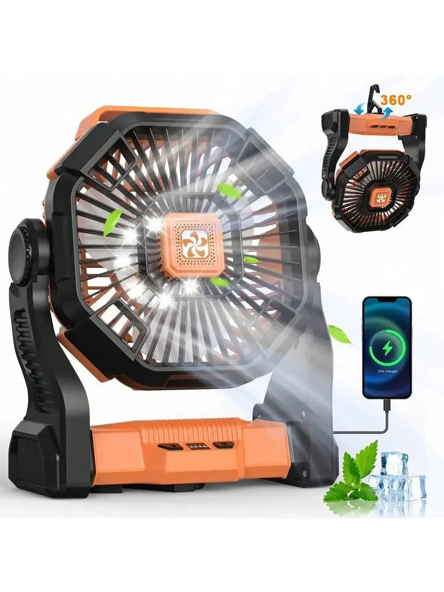 Battery Powered Fan Lantern