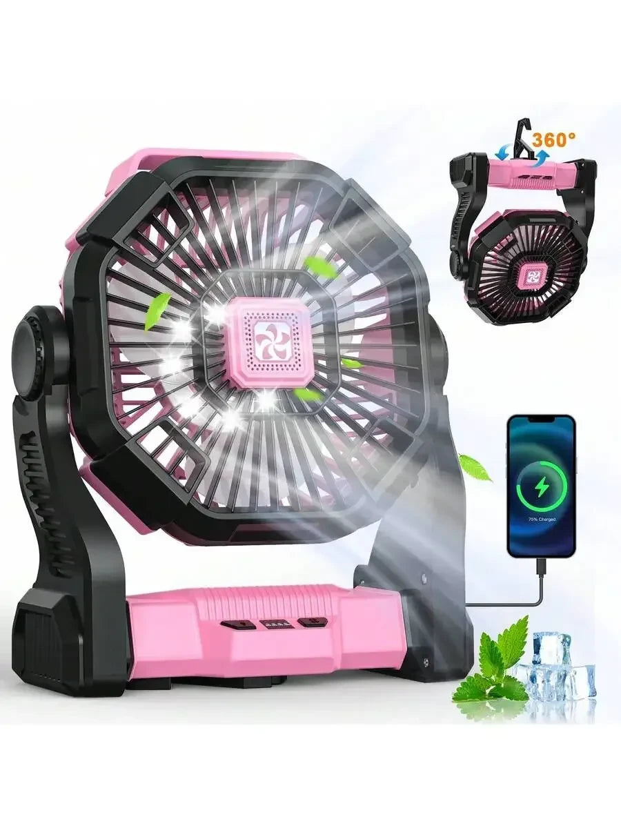 Battery Powered Fan Lantern