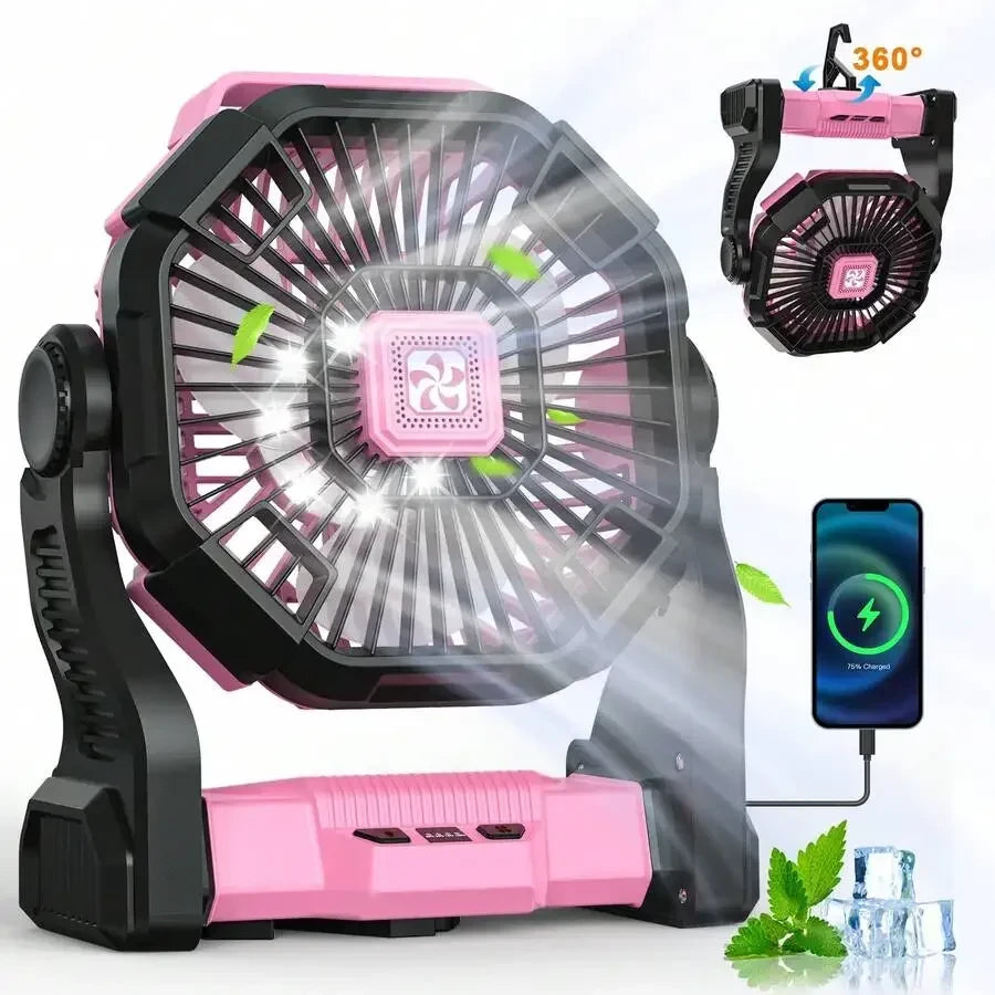 Battery Powered Fan Lantern