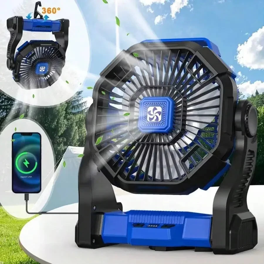 Battery Powered Fan Lantern